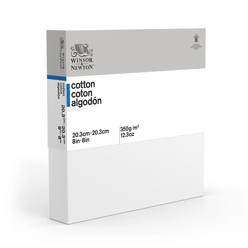 Winsor & Newton Classic Cotton Deep Edge Stretched Canvas (1.37" Deep) - 8"x8"