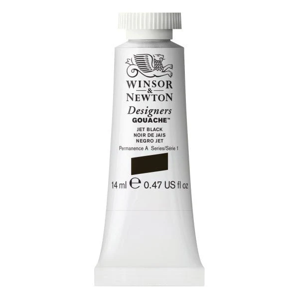 Winsor & Newton Designers Gouache Jet Black 14 ml