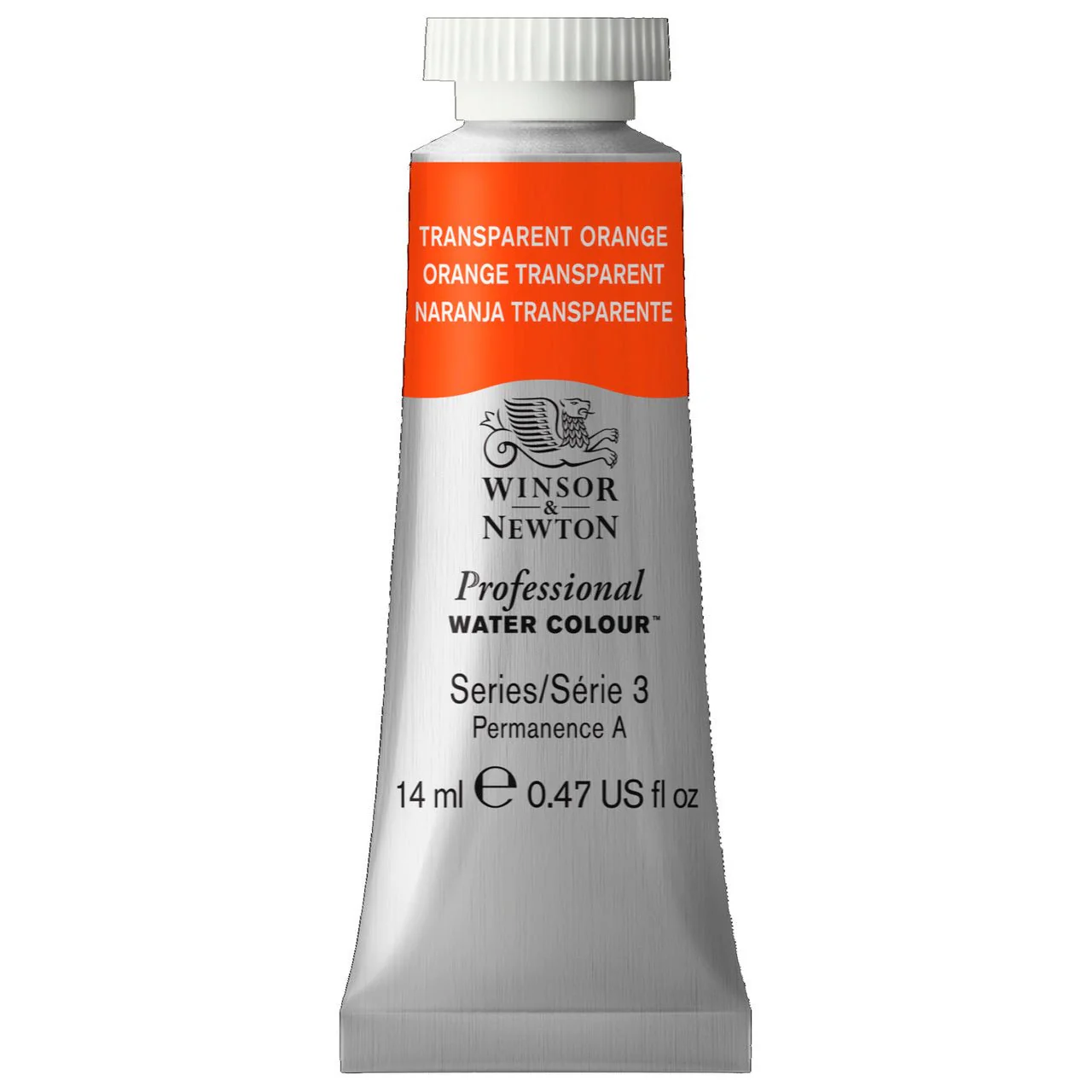 Winsor & Newton Professional Watercolor Transparent Orange 14ml