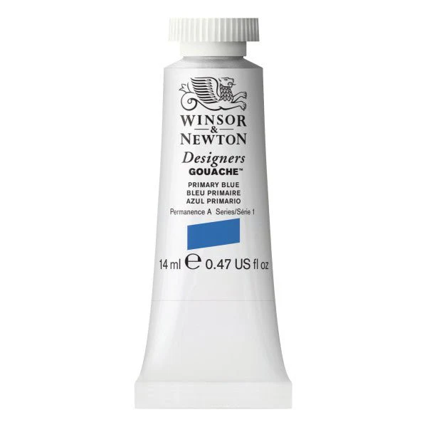 Winsor & Newton Designers Gouache 14ml Primary Blue