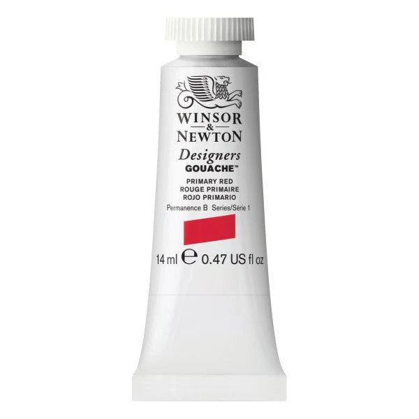 Winsor & Newton Designers Gouache 14ml Primary Red