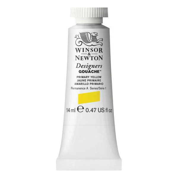 Winsor & Newton Designers Gouache 14ml Primary Yellow