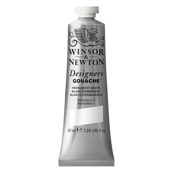 Winsor & Newton Designers Gouache 37ml Permanent White
