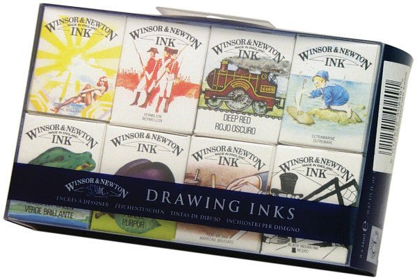 W&N ink Supplemental 8 color set