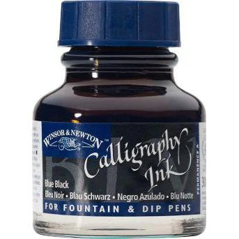 Winsor & Newton Calligraphy Ink 30ml Blue Black