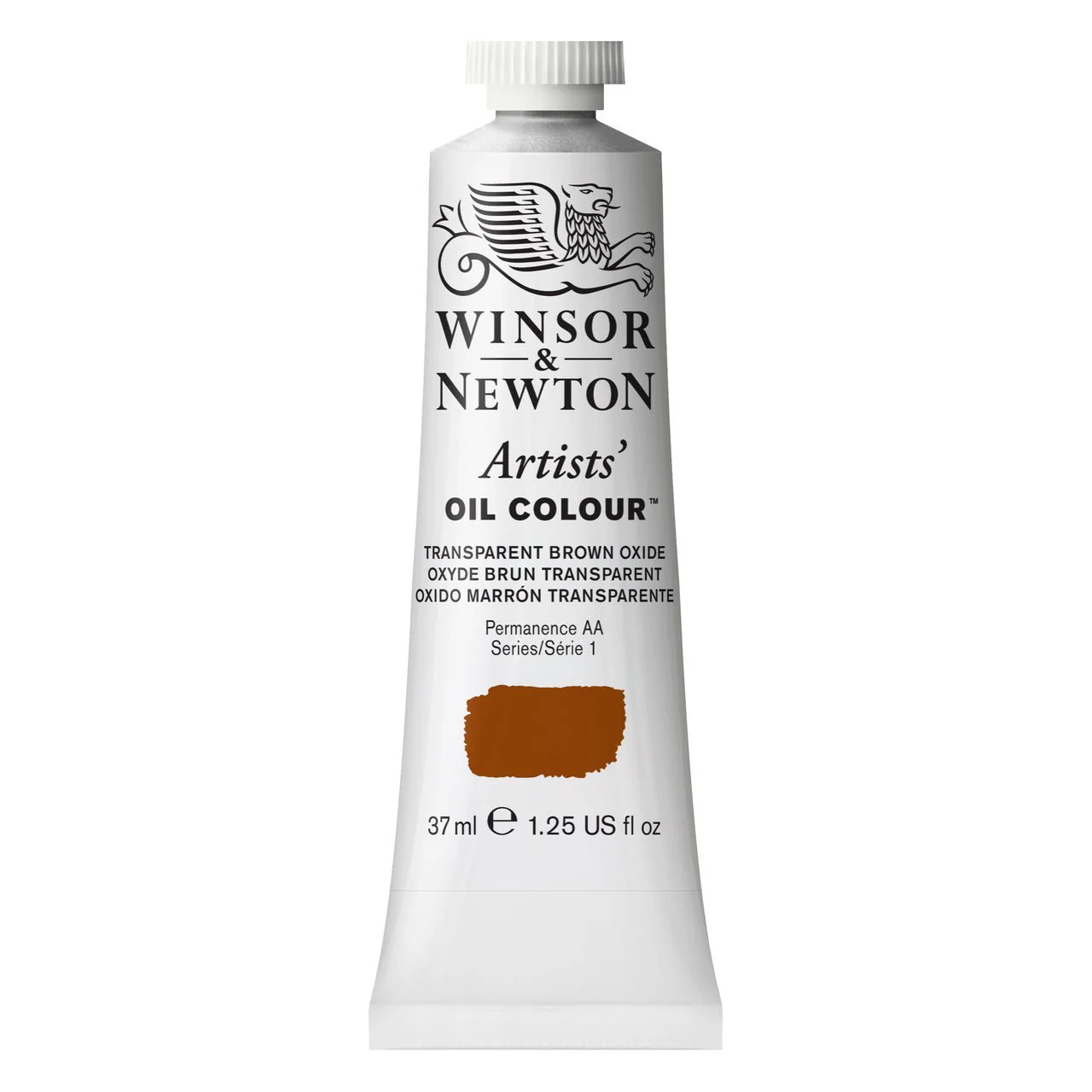 Winsor & Newton Artist Oil Transparent Brown Oxide 37ml