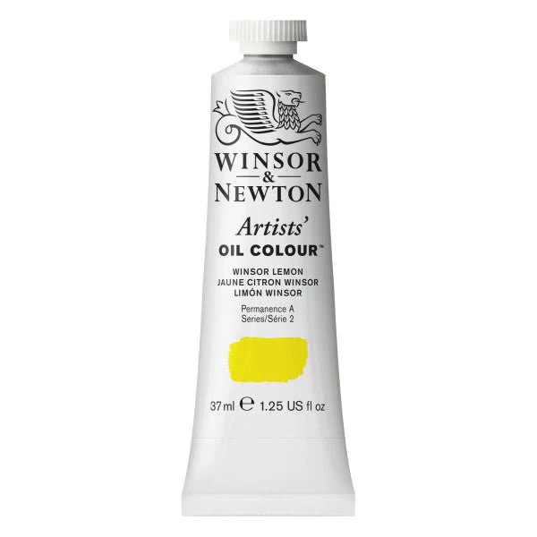 Winsor & Newton Artist Oil Winsor Lemon 37ml