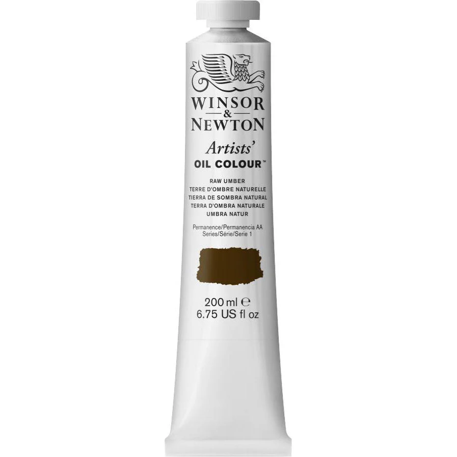 Winsor & Newton Artist Oil Raw Umber 200 ml