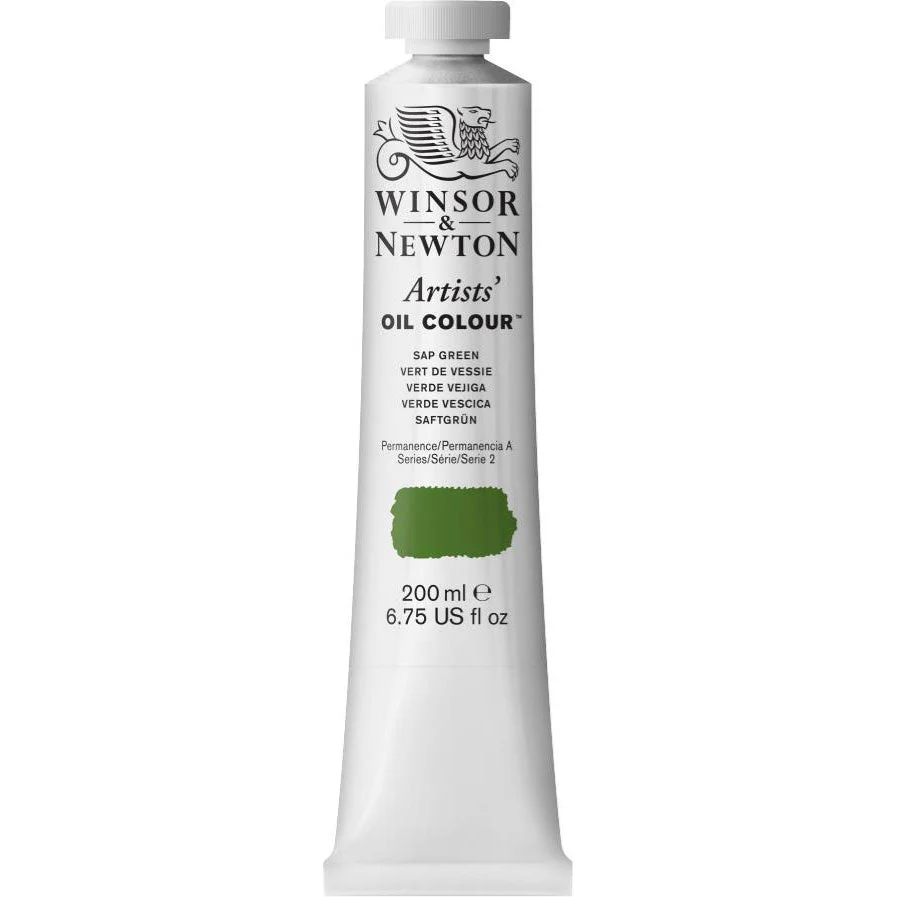Winsor & Newton Artist Oil Sap Green 200 ml