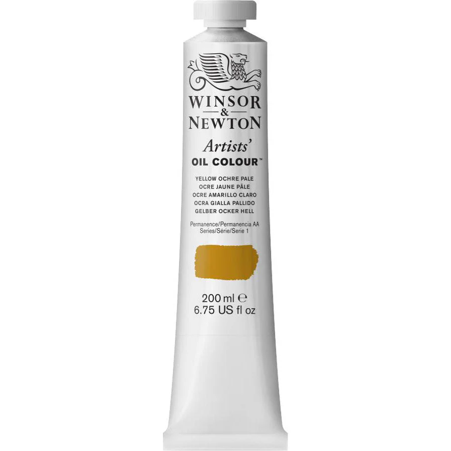 Winsor & Newton Artist Oil Yellow Ochre Pale 200 ml