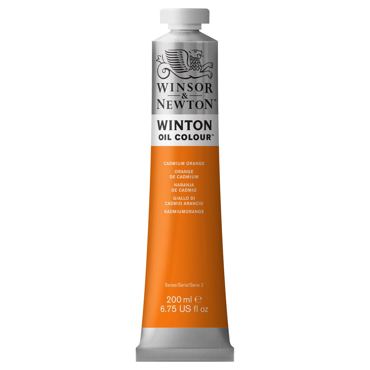 Winsor & Newton Winton Oil Paint - Cadmium Orange Hue 200 ml
