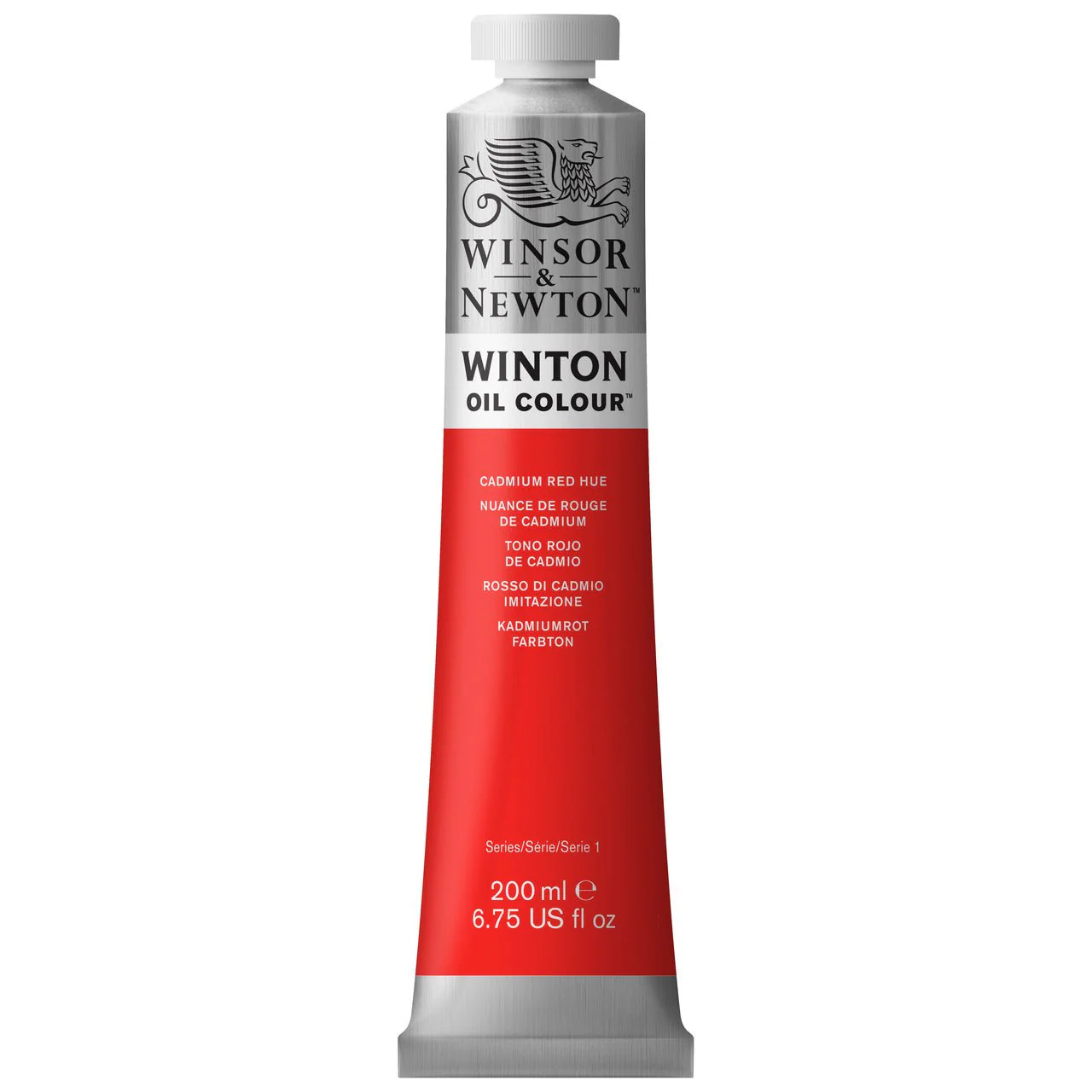 Winsor & Newton Winton Oil Paint -  Cadmium Red Hue 200 ml