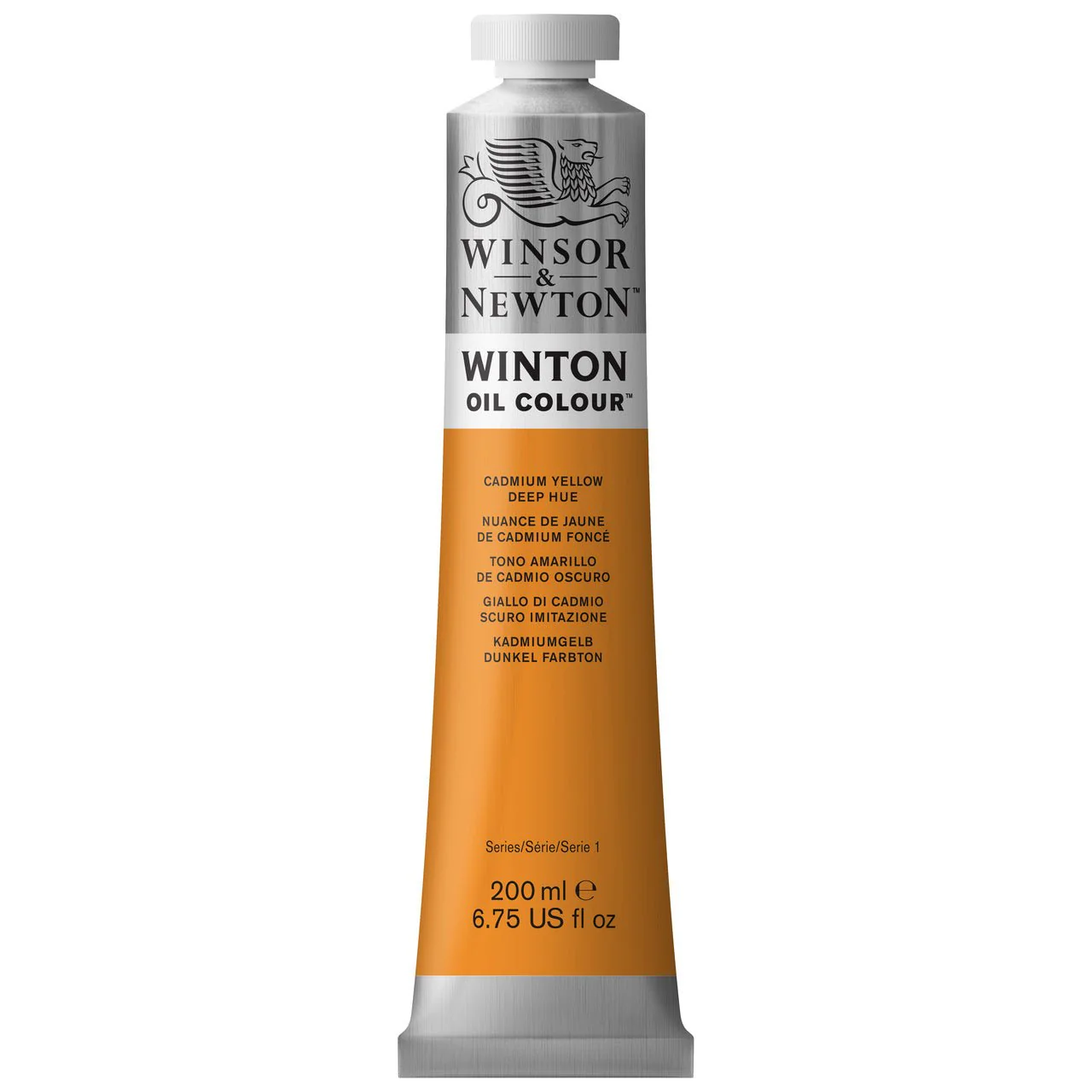 Winsor & Newton Winton Oil Paint -  Cadmium Yellow Deep Hue 200 ml