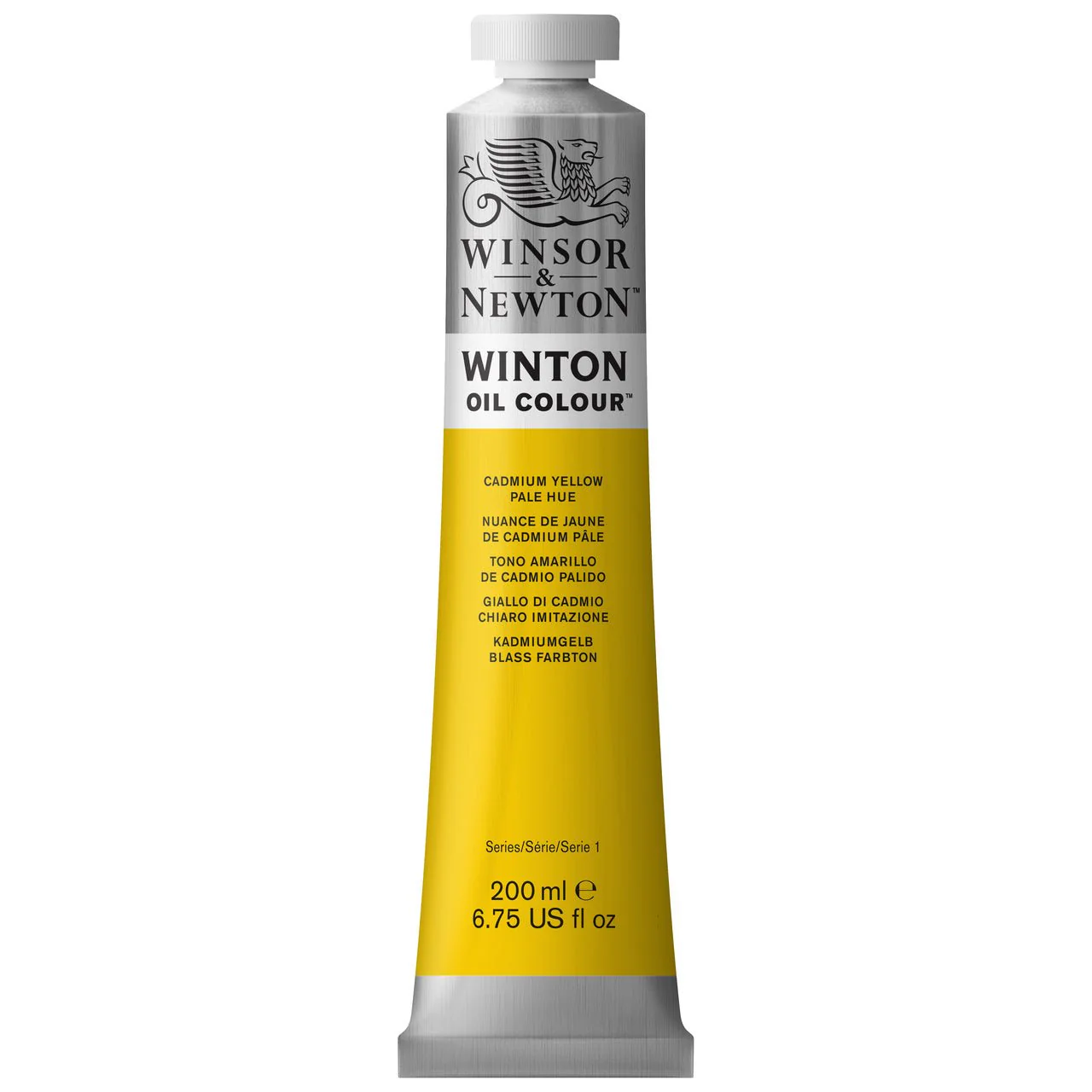 Winsor & Newton Winton Oil Paint - Cadmium Yellow Pale Hue 200 ml
