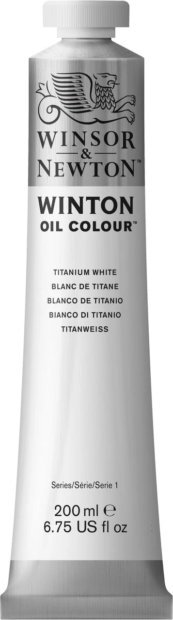 Winsor & Newton Winton Oil Paint -  Titanium White 200 ml