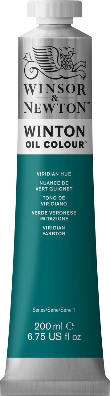 Winsor & Newton Winton Oil Paint -  Viridian Hue 200 ml