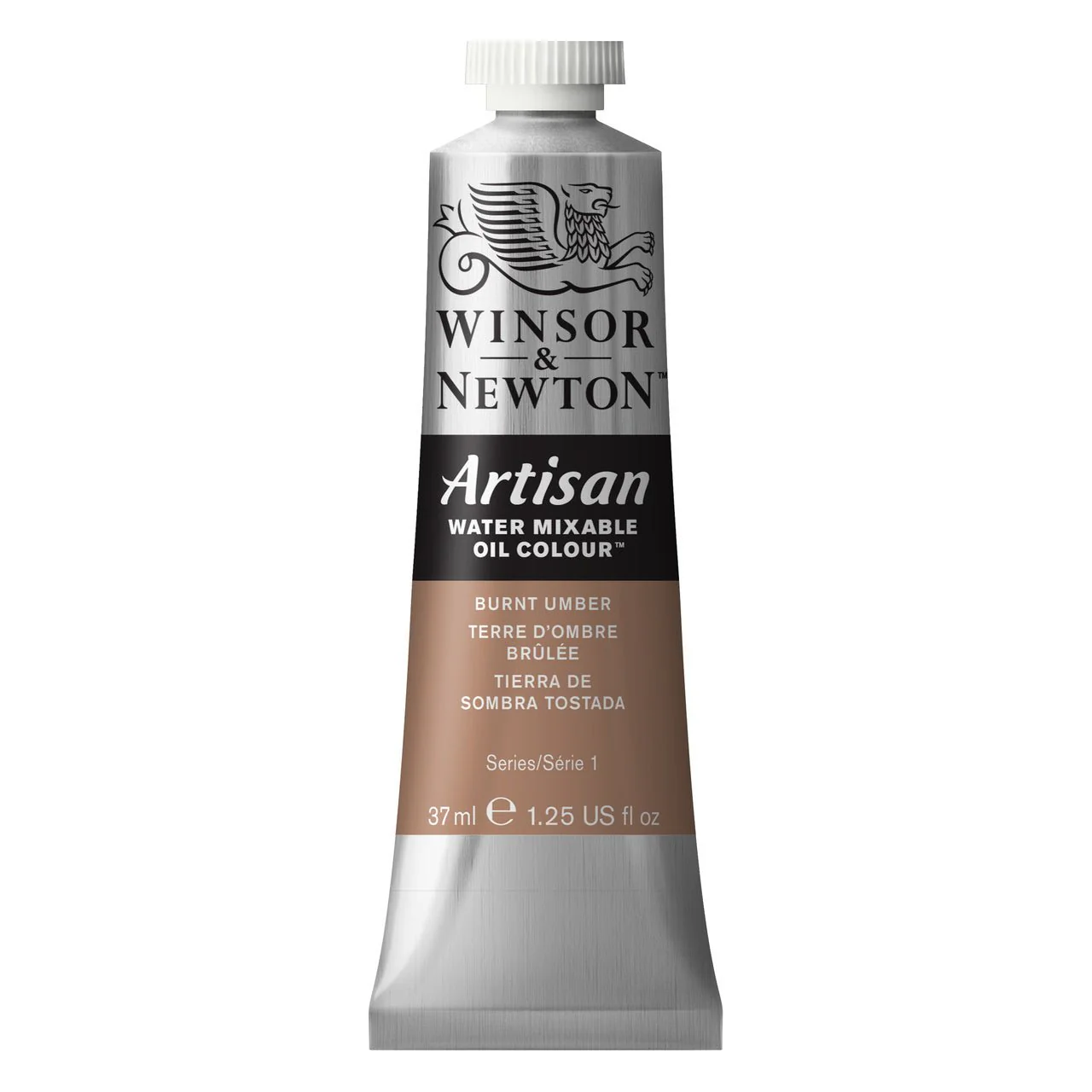 Winsor & Newton Artisan Water Mixable Oil 37ml - Burnt Umber