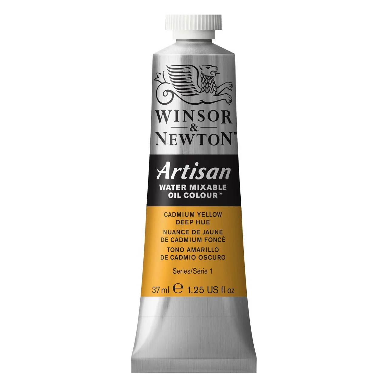 Winsor & Newton Artisan Water Mixable Oil 37ml - Cadmium Yellow Deep Hue
