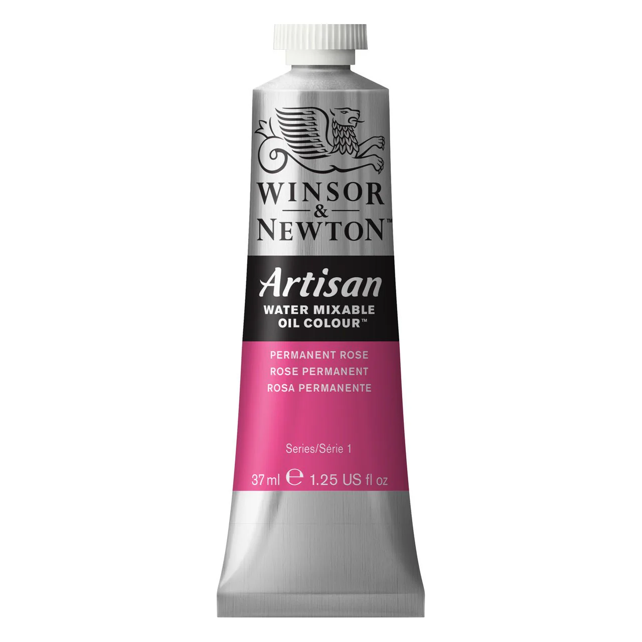 Winsor & Newton Artisan Water Mixable Oil 37ml - Permanent Rose