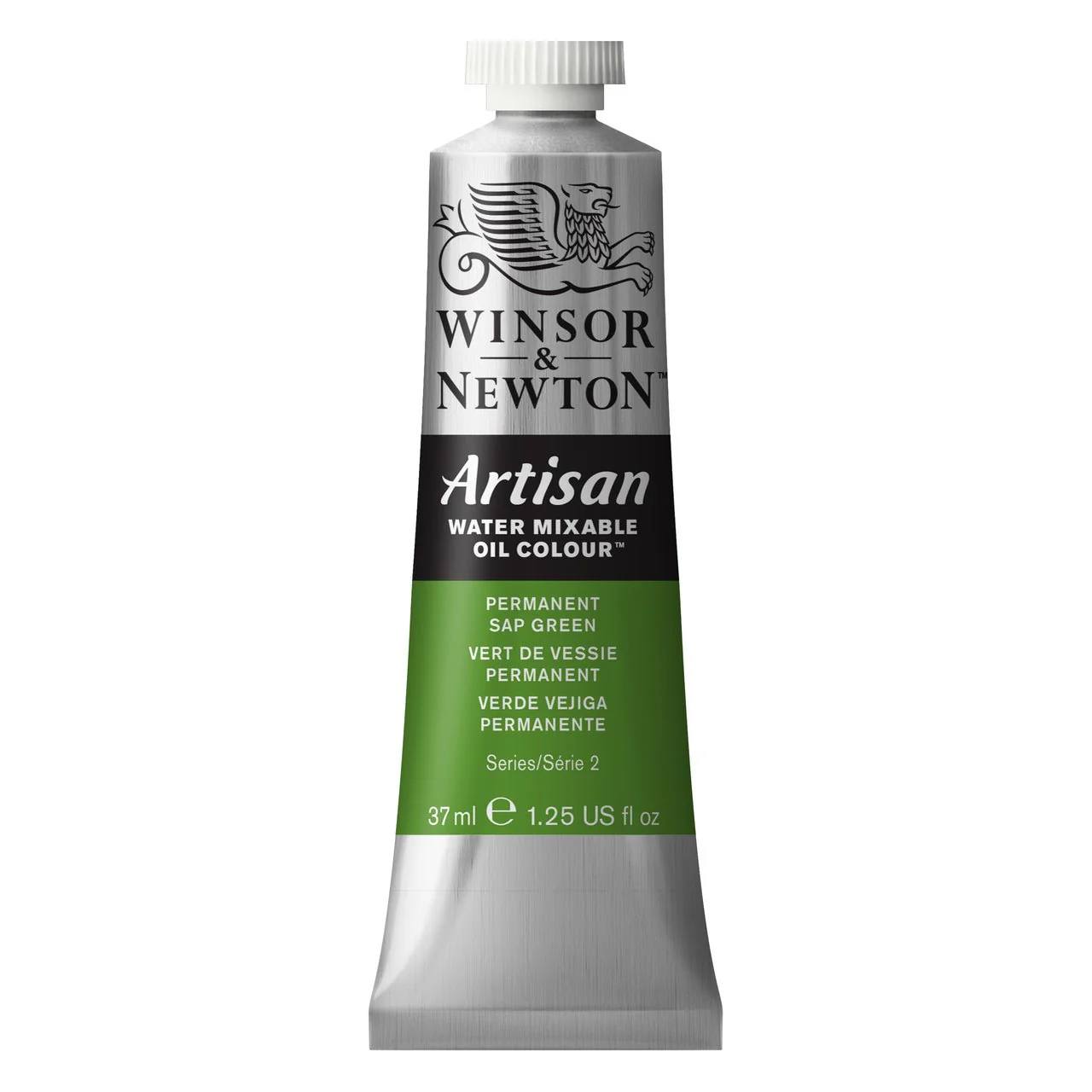 Winsor & Newton Artisan Water Mixable Oil 37ml - Permanent Sap Green