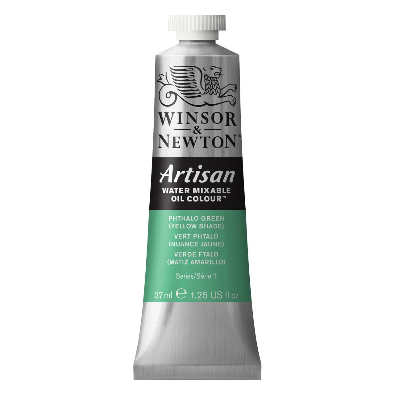 Winsor & Newton Artisan Water Mixable Oil 37ml - Phthalo Green (Yellow Shade)