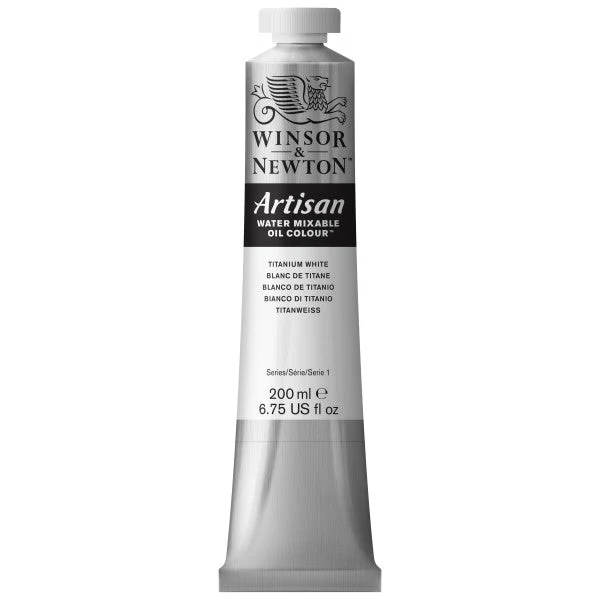 Winsor & Newton Artisan Water Mixable Oil 200 ml - Titanium White