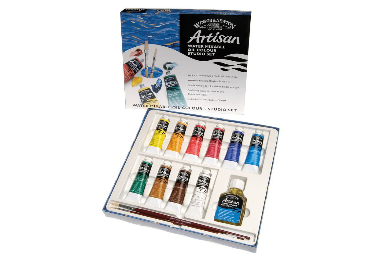 Winsor & Newton Artisan water-mixable oil studio set