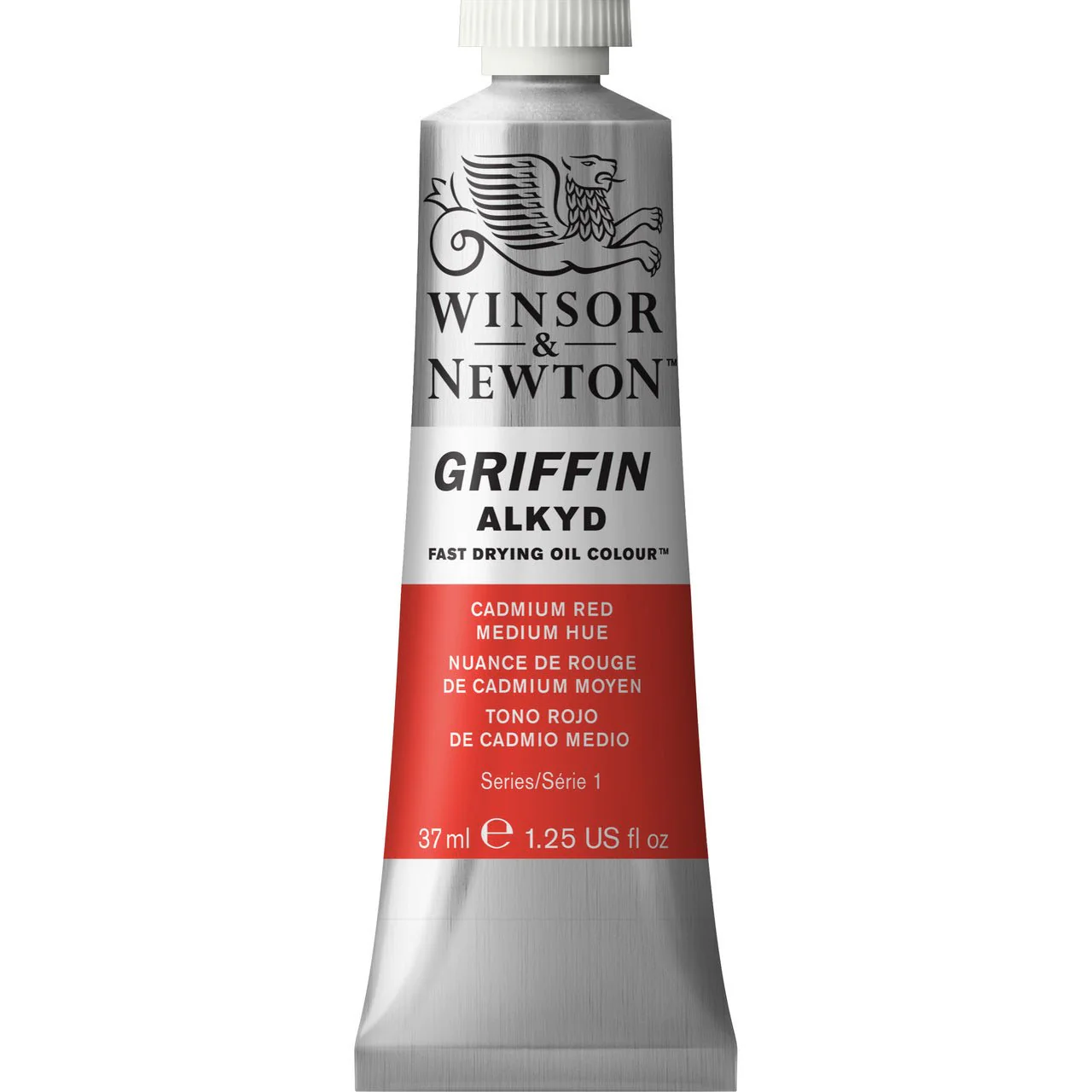 Winsor & Newton Griffin Alkyd 37ml Cadmium Red Medium Hue