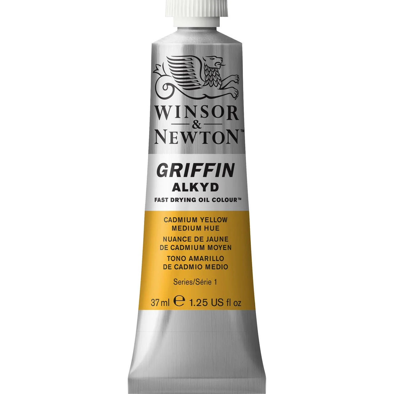 Winsor & Newton Griffin Alkyd 37ml Cadmium Yellow Medium Hue