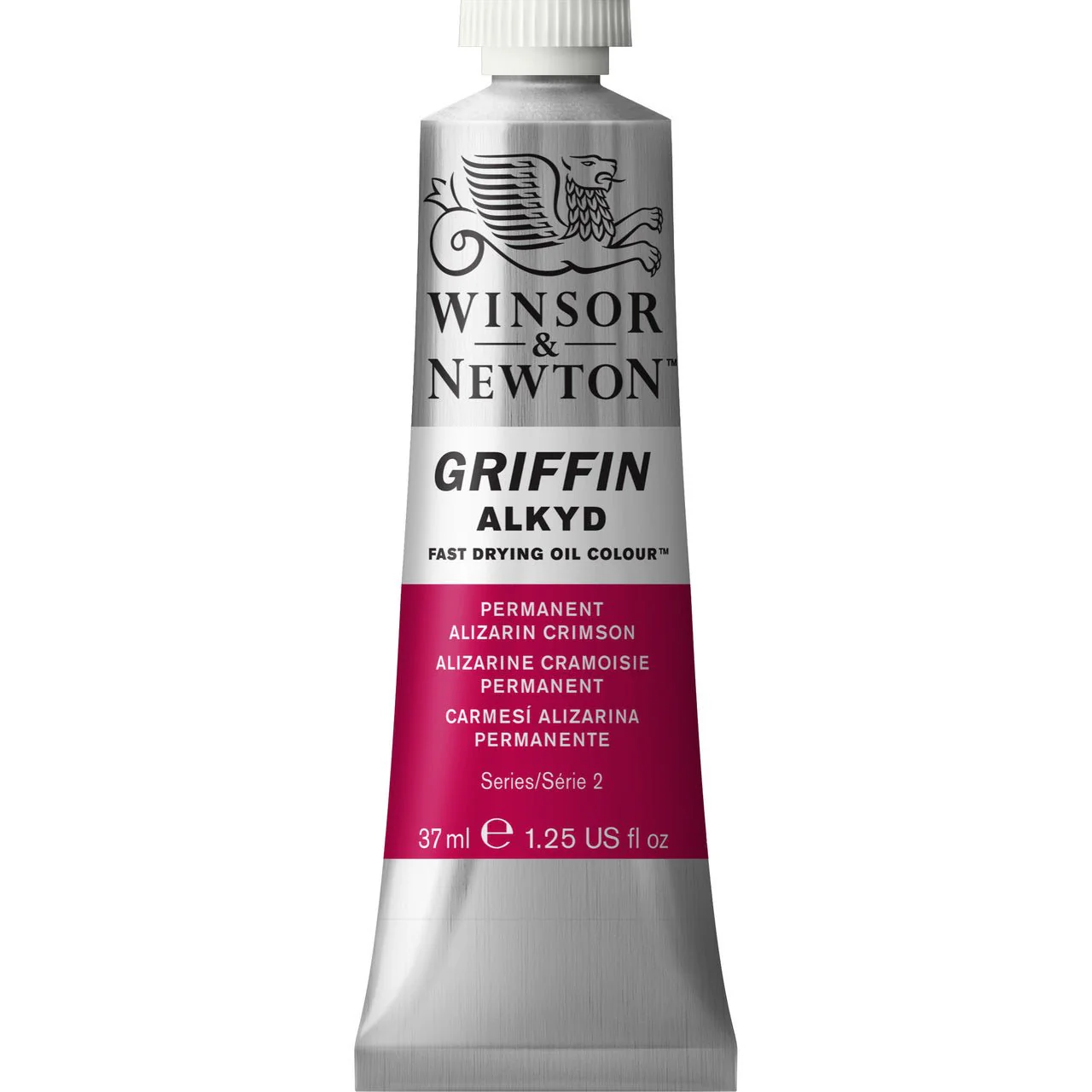 Winsor & Newton Griffin Alkyd 37ml Permanent Alizarin Crimson