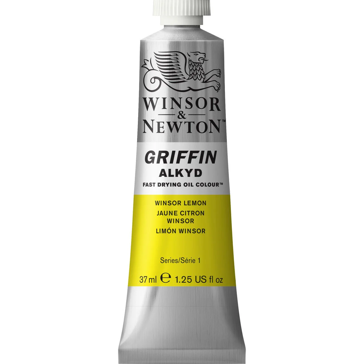 Winsor & Newton Griffin Alkyd 37ml Winsor Lemon