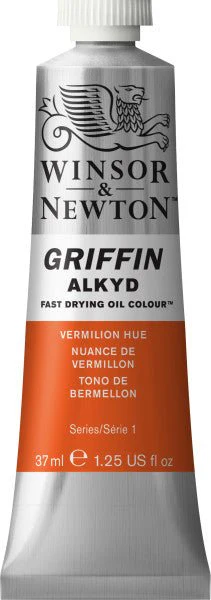 Winsor & Newton Griffin Alkyd 37ml Vermillion Hue