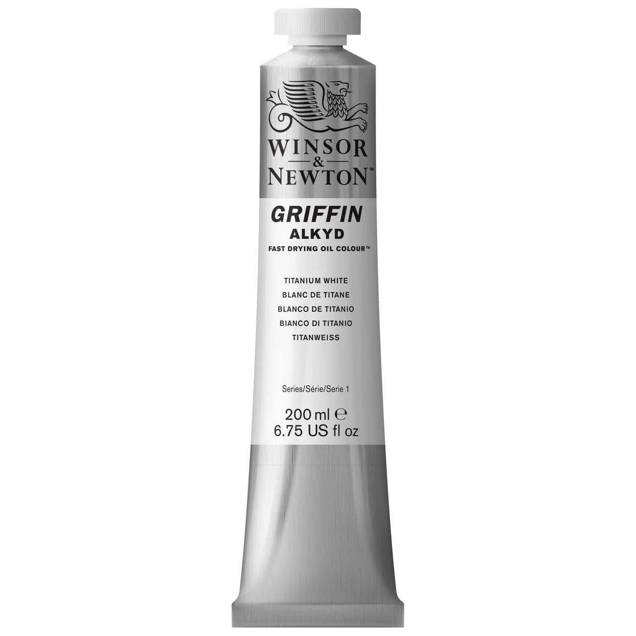 Winsor & Newton Griffin Alkyd 200ml Titanium White