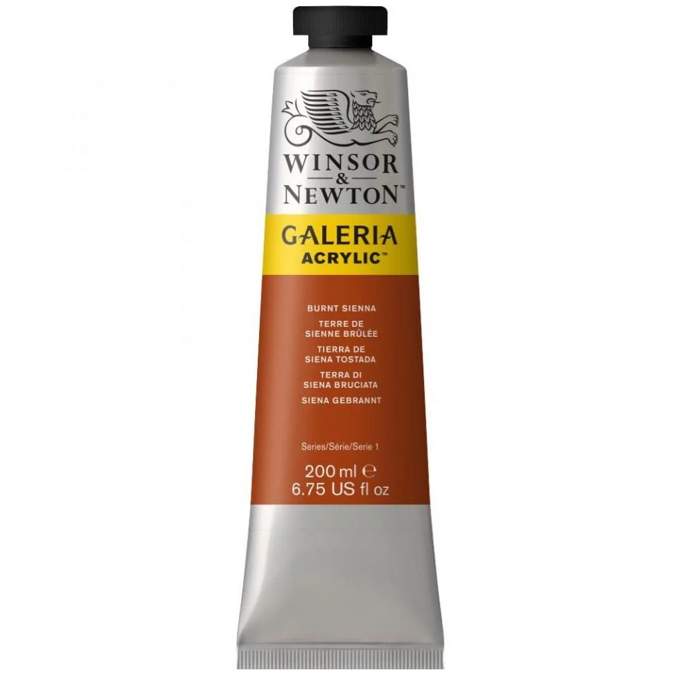 Winsor & Newton Galeria Acrylic Burnt Sienna 200 ml
