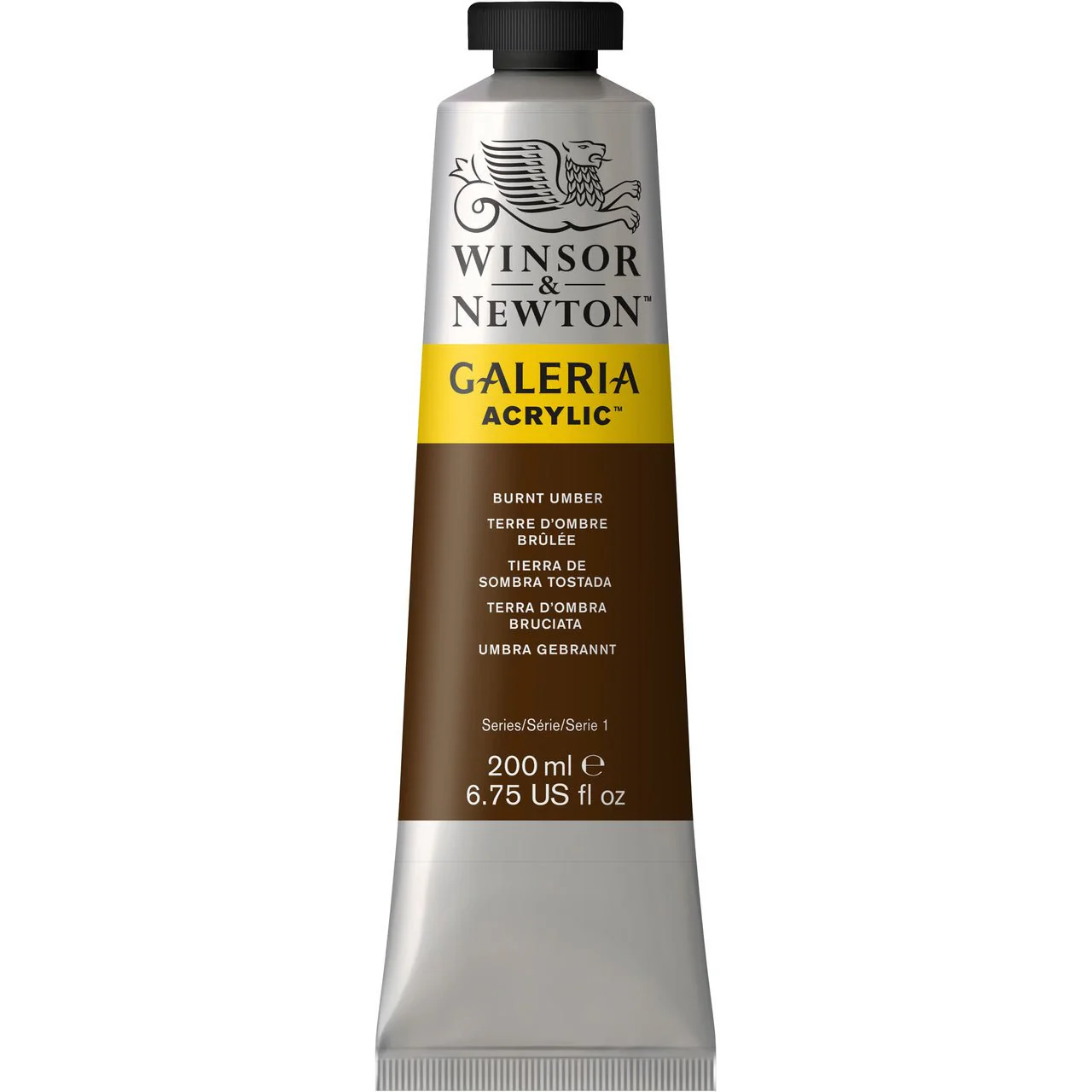 Winsor & Newton Galeria Acrylic Burnt Umber 200 ml