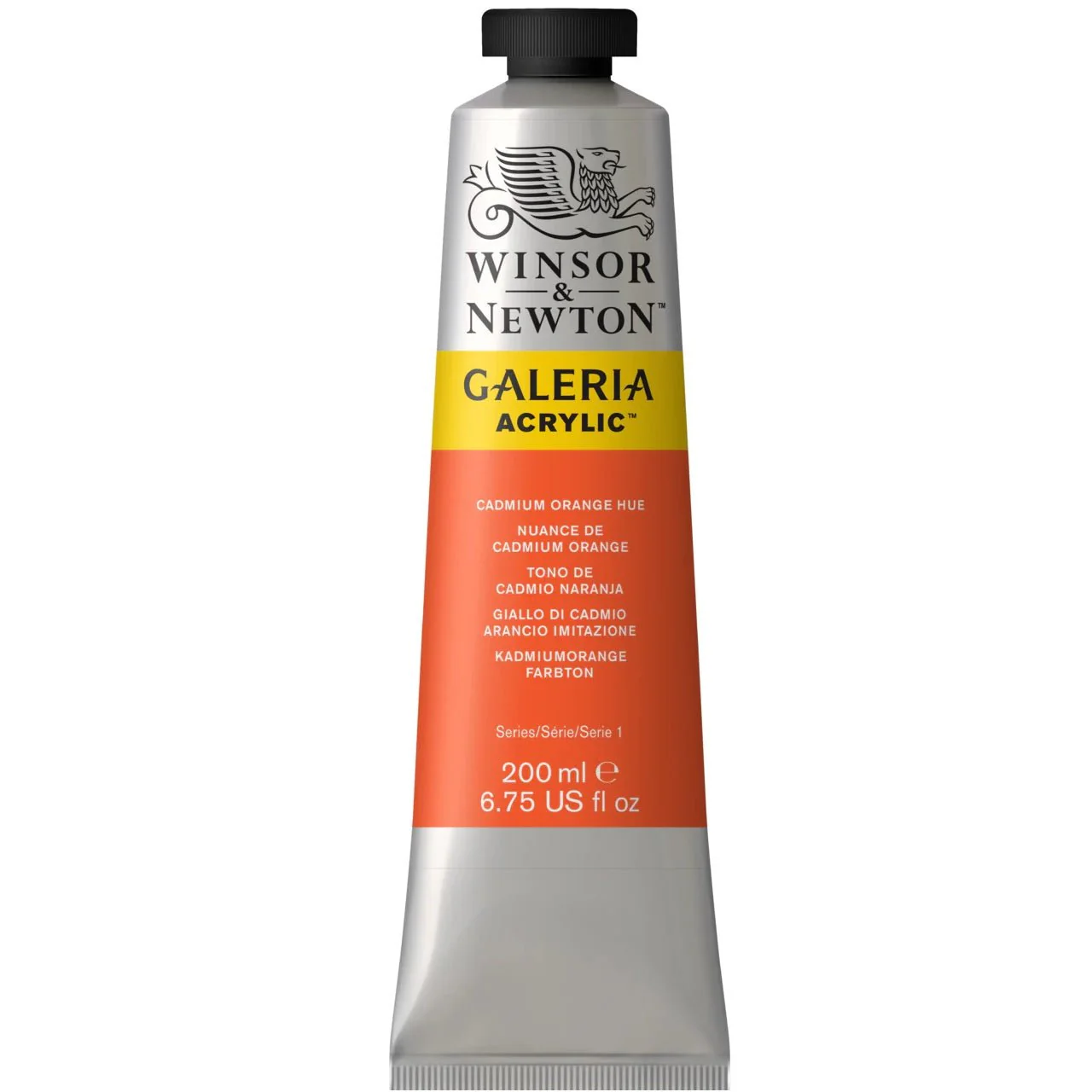 Winsor & Newton Galeria Acrylic Cadmium Orange Hue 200 ml