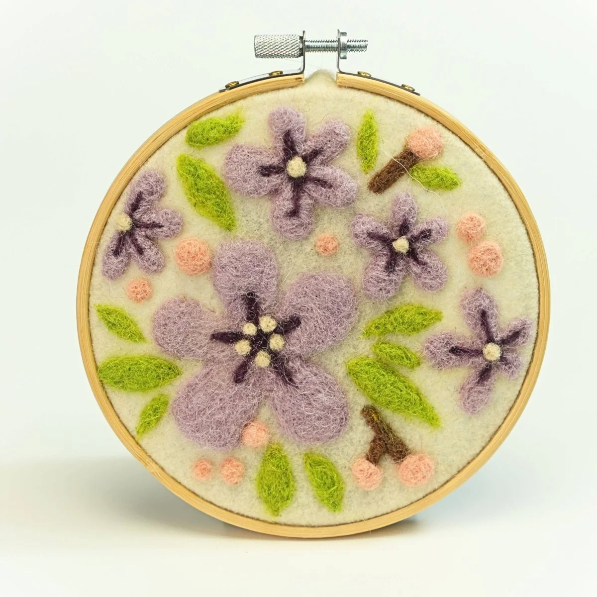 Woolbuddy - Wool Painting Kit: Blossoming Flower