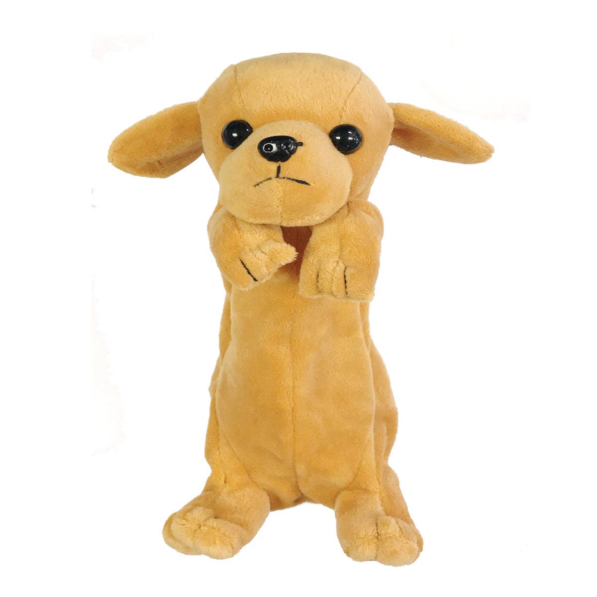 Wrapables Cute Puppy Pouch Plush Pencil Case - Beagle - Image 5
