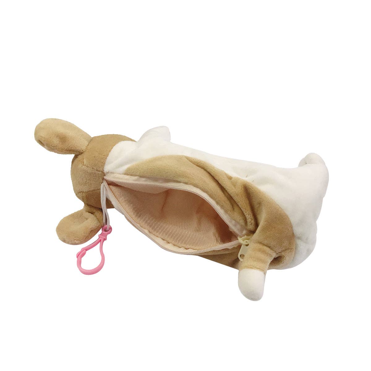 Wrapables Cute Puppy Pouch Plush Pencil Case - Boxer - Image 3