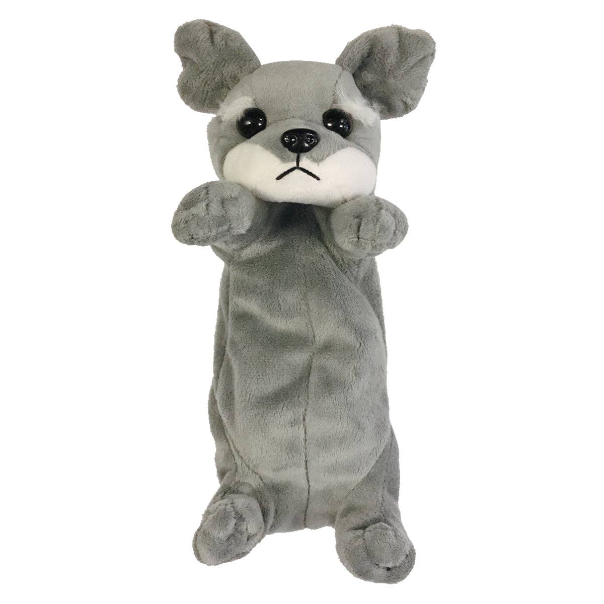Wrapables Cute Puppy Pouch Plush Pencil Case - Boxer - Image 4