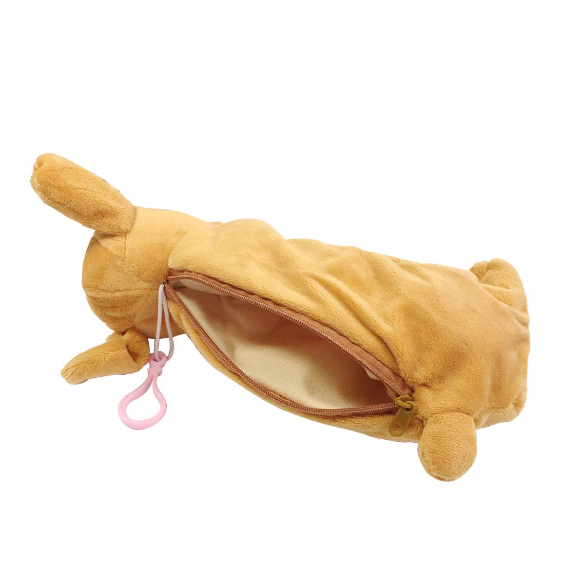 Wrapables Cute Puppy Pouch Plush Pencil Case - Schnauzer - Image 6
