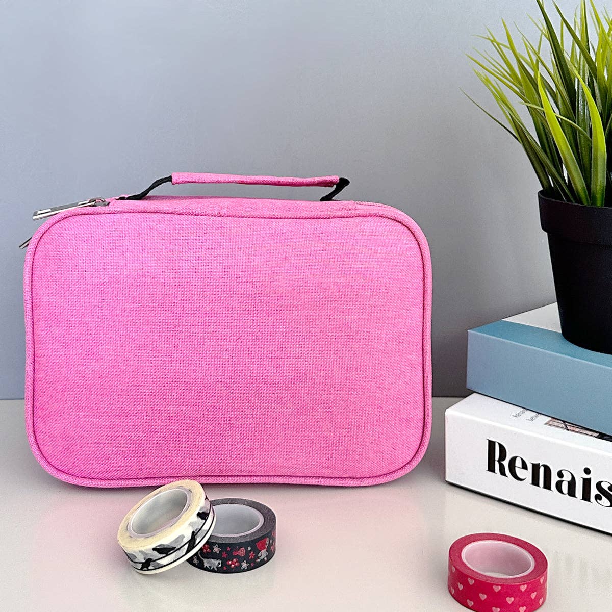 Large Capacity 72 Slot Pencil Case - Lavender - Image 21