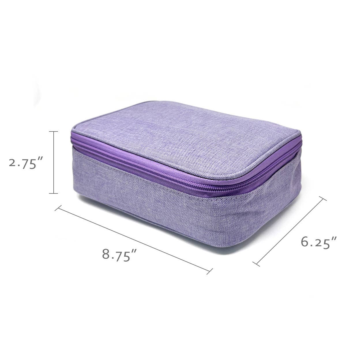 Large Capacity 72 Slot Pencil Case - Lavender - Image 9