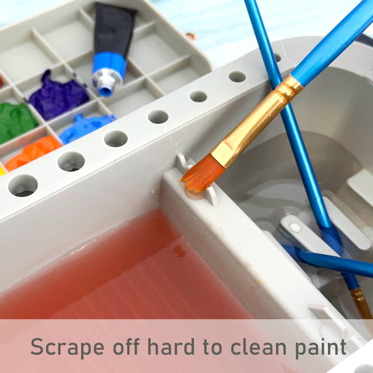 Paint Brush Cleaner, Artist Paint Brush Holder - Image 7