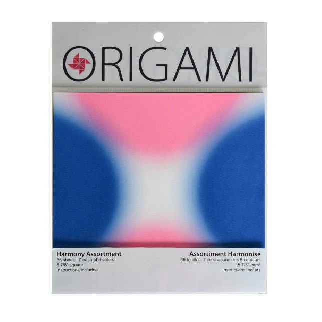 Yasutomo 4302 - Harmony Assortment - 35 sheets - 5 colors - 5 7/8 inch