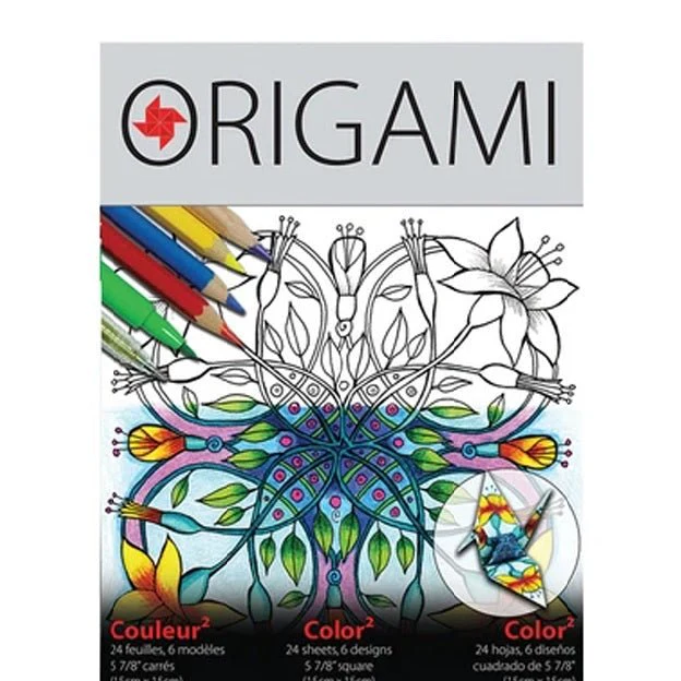 Yasutomo 4515 - Color2 Original Origami Paper 5-7/8 inch - 24 Sheet Pack