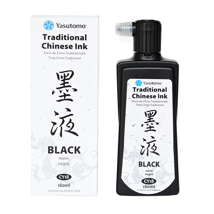Yasutomo CY18 - Traditional Chinese Ink - Black