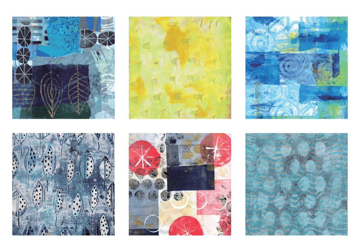 Yasutomo Origami Painted Paper Pot Pourri 6 Patterns 24 Sheets - Image 2