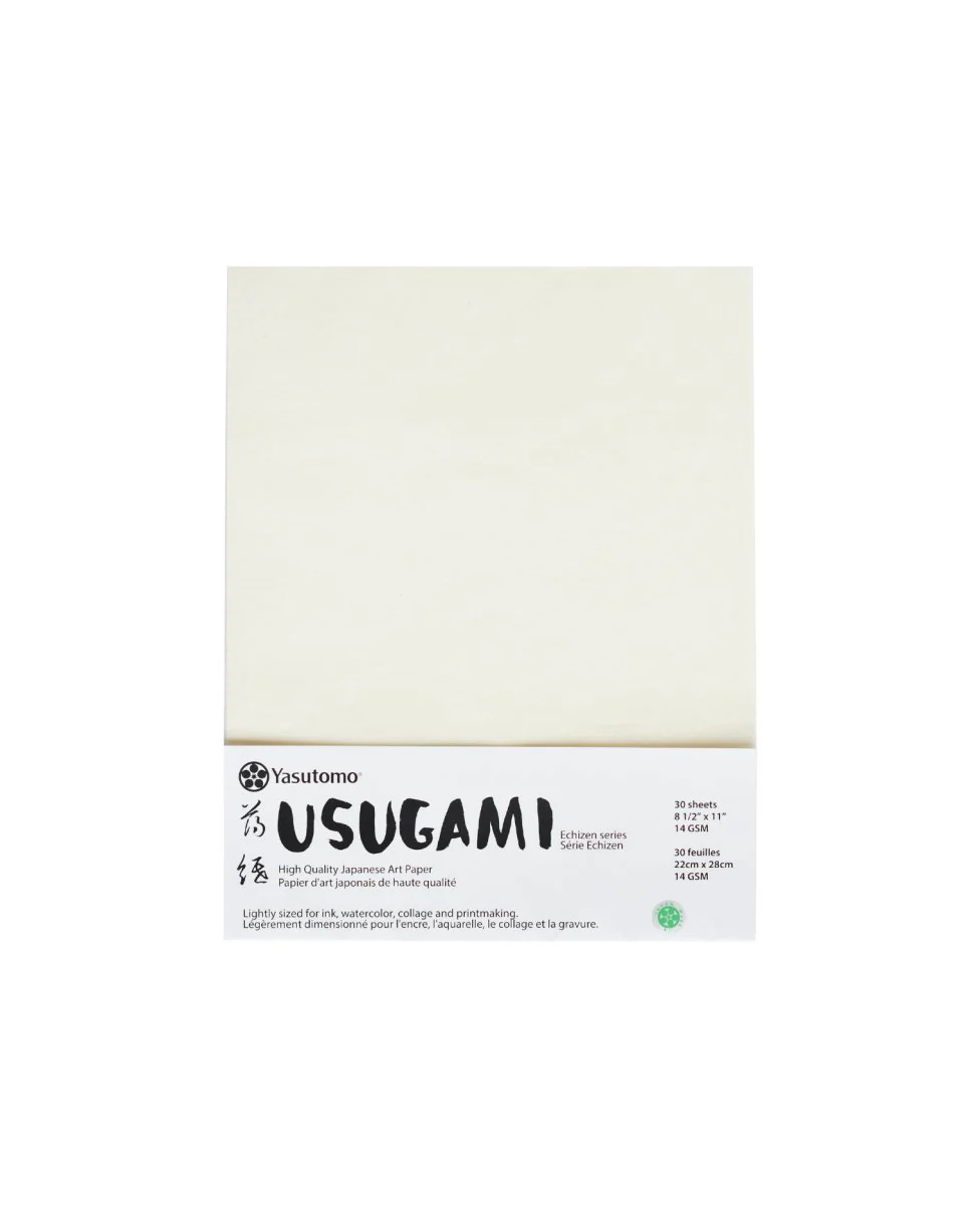 Yasutomo Usugami Paper 8.5 inch x 11 inch – 30 Sheets