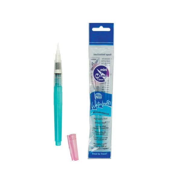 Niji Waterbrush - Mini (12mm Tip w/short barrel)